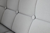 Kids double arm chair - Leathaire Grey - Bunnytickles