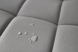 Kids double arm chair - Leathaire Grey - Bunnytickles