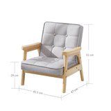 Kids single arm chair - Bunnytickles