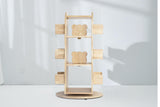 Revolving Solid Wood Bookcase End of April Pre Order Only! - Bunnytickles