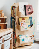 Revolving Solid Wood Bookcase End of April Pre Order Only! - Bunnytickles