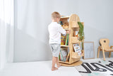 Revolving Solid Wood Bookcase End of April Pre Order Only! - Bunnytickles