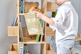 Revolving Solid Wood Bookcase End of April Pre Order Only! - Bunnytickles