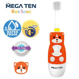 Vivatec Mega Ten Kids Sonic Toothbrush - Bunnytickles