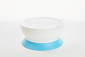 12oz eLIpse suction spill proof bowl with lid - Bunnytickles